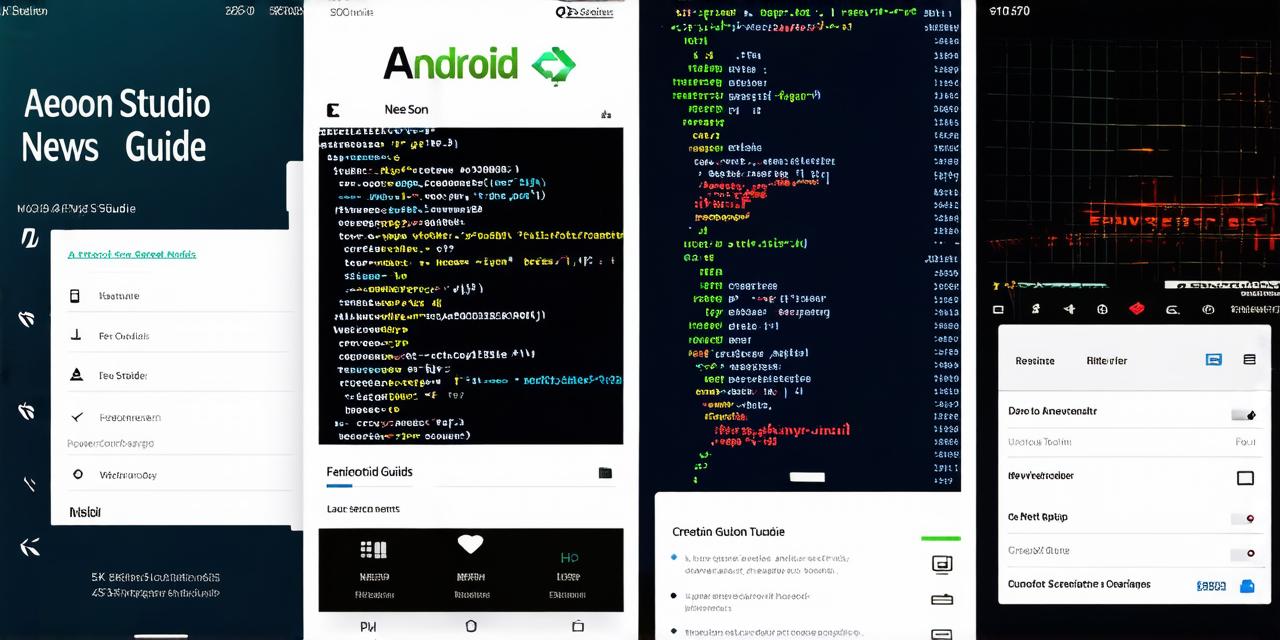 How to create a news application using Android Studio