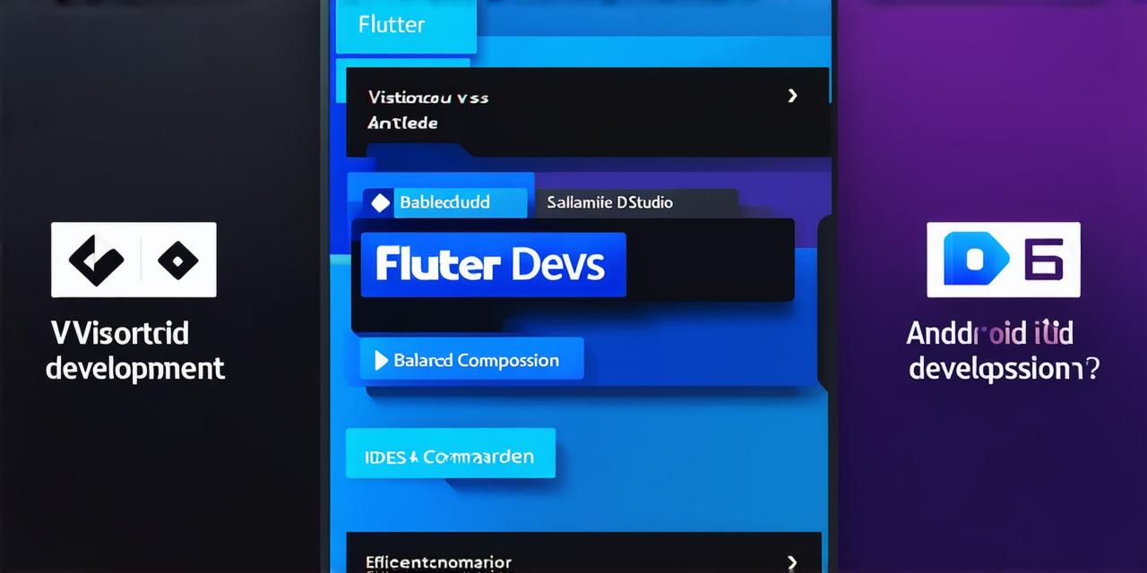 Which is more suitable for Flutter development, VSCode or Android Studio?