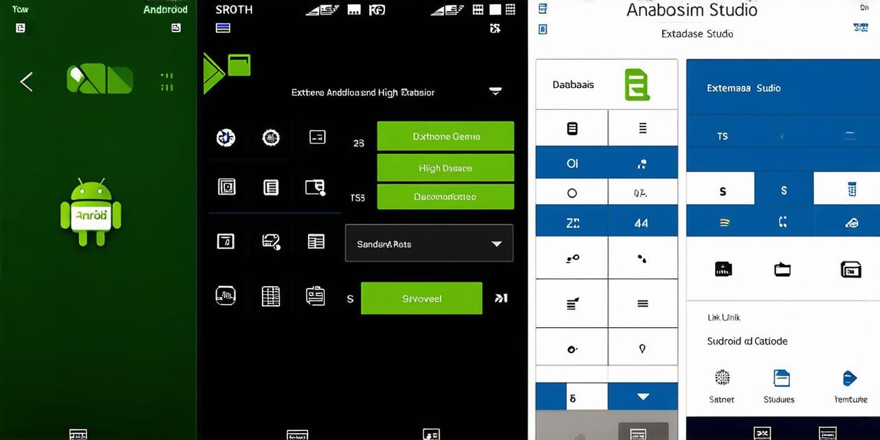 How to link a database with Android Studio