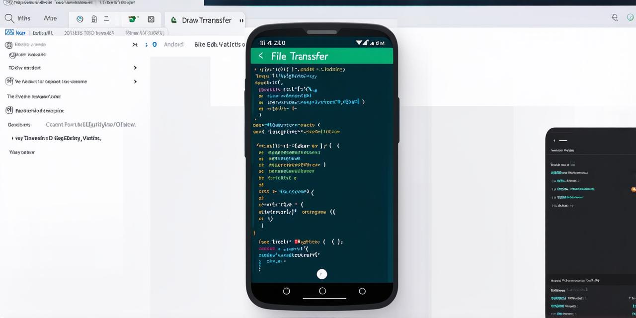 How to make file transfer app in android studio